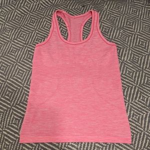 Lululemon swiftly tech racerback pink size 6
